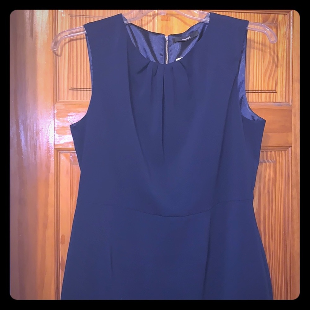 Navy Blue Tahari Knee length dress